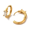 Golden 304 Stainless Steel Hoop Earrings EJEW-K271-01E-G-2