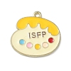 MBTI Theme Alloy Enamel Pendants ENAM-I083-01G-03-1