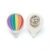 Alloy Pride Enamel Brooches JEWB-M020-07-P-2