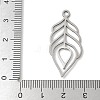 201 Stainless Steel Pendants STAS-S155-01P-04-3