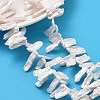 Natural Baroque Keshi Pearl Beads Strands PEAR-P064-02E-05B-1