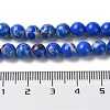 Synthetic Imperial Jasper Dyed Beads Strands G-D077-A01-01A-5