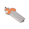 304 Stainless Steel Dark Orange Enamel Connector Charms STAS-P377-12P-2