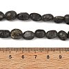 Natural Fluorescent Syenite Rock(Glow under UV Light) Beads Strands GG-C286-A26-5