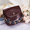 2Pcs 2 Colors Acrylic Curb Chain Bag Strap FIND-GN0001-28-7