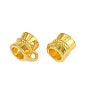Tibetan Style Alloy Tube Bails TIBE-30047-G-NR-1