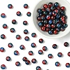 100Pcs Crackle Glass Beads CCG-YW0001-19A-10-1