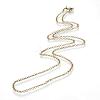 Iron Rolo Chains Necklace Making MAK-R017-45cm-AB-2