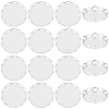 100Pcs 304 Stainless Steel Cabochon Settings FIND-BBC0003-49-1