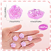 100Pcs Opaque ABS Plastic Cabochons KY-SP0001-16C-2