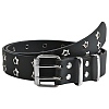 1Pc Star Eyelet PU Leather Waist Belts for Jeans AJEW-CL0005-63-1