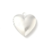 Heart Brass Locket Pendants KK-K414-12D-S-1