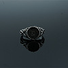 Vintage 304 Stainless Steel Finger Rings for Men WG5271E-01-2