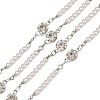 Brass Flat Round Link Chains CHC-H115-20P-1
