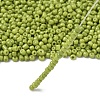 8/0 3mm Baking Paint Glass Seed Beads Loose Spacer Beads X-SEED-S002-K9-3
