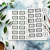 Custom PVC Plastic Clear Stamps DIY-WH0618-0182-4