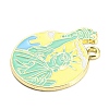 Alloy Enamel Pendants X-ENAM-M217-03A-G-2