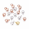 Brass Micro Pave Cubic Zirconia Charms ZIRC-F095-04-1