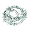 Spray Painted Synthetic Turquoise Beads Strands G-Q606-110F-2