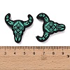 West Cowboy Theme Food Grade Eco-Friendly Silicone Beads SIL-T058-04D-3