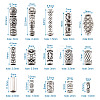 Tibetan Style Alloy Beads TIBEB-TA0001-18AS-10