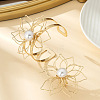Hollow Flower Iron Cuff Bangles & Rings Sets FS-WGA02DC-01-1