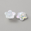 Opaque Acrylic Bead Caps SACR-TAC0007-02E-2