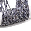 Natural Tanzanite Beads Strands G-C255-A01-3mm-2