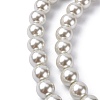 Eco-Friendly Glass Pearl Beads Strands HY-A008-8mm-RB007-3