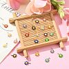 22Pcs 11 Colors 304 Stainless Steel Charms STAS-CJ0002-27-4