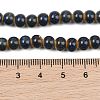 Handmade Fancy Antique Glazed Porcelain Ceramic Round Beads Strands PORC-L019-6mm-07A-4