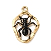 304 Stainless Steel Enamel Pendants STAS-B101-02G-02-1