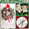 80Pcs 20 Styles Christmas Opaque Resin Cabochons RESI-SC0005-60-5