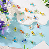 20Pcs 10Colors Glass Beaded Pendants FIND-TA0009-21-5