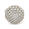 Real Platinum Plated Brass Micro Pave Clear Cubic Zirconia Cuff Rings RJEW-L113-017P-01-2