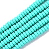 Handmade Polymer Clay Beads Strands CLAY-N008-008G-2