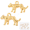 304 Stainless Steel Pendants STAS-BBC0010-85-1