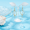   48Pcs 8 Style Handmade Blown Glass Globe Beads FIND-PH0004-61-3