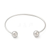 304 Stainless Steel Open Cuff Bracelets BJEW-R019-01P-01-4