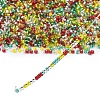 4 Colors 11/0 Christmas TOHO Round Seed Beads SEED-X0058-27-3