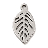 Non-Tarnish 201 Stainless Steel Pendants STAS-A066-09P-1