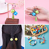 80Pcs 8 Colors Opaque Resin Beads RESI-CW0001-06B-8