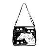 Cat Polyester Shoulder Bags PW-WG04021-16-1