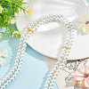 2Pcs Platinum Plated 925 Sterling Silver Rhinestone Twister Clasps FIND-GO0002-57-4