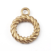 Ion Plating(IP) 304 Stainless Steel Toggle Clasps STAS-D170-03G-2