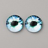 Glass Cabochons LS-GLAA-WH0033-75E-10-1