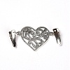 Vintage Alloy Sweater Clips JEWB-WH0009-89AS-2