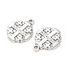 Tibetan Style Alloy Pendants FIND-G105-01AS-2