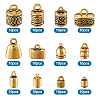 Tibetan Style Alloy Cord Ends TIBEP-TA0002-33AG-2