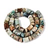 Natural Chrysocolla and Lapis Lazuli Beads Strands G-Q616-09I-3